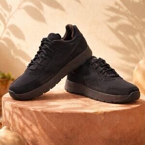 Size 9 women’s Air Force 1 low 07 lv8 suede Black/Black/Velvet Brown New OG BOX